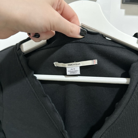 New with tags melissa long sleeve tie front top from urban outfitters - Picture 6 of 6